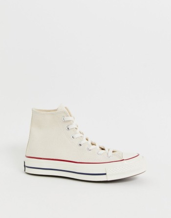 Converse Chuck '70 Hi Parchment Bež - Ženske Tenisice | 97610KYAO